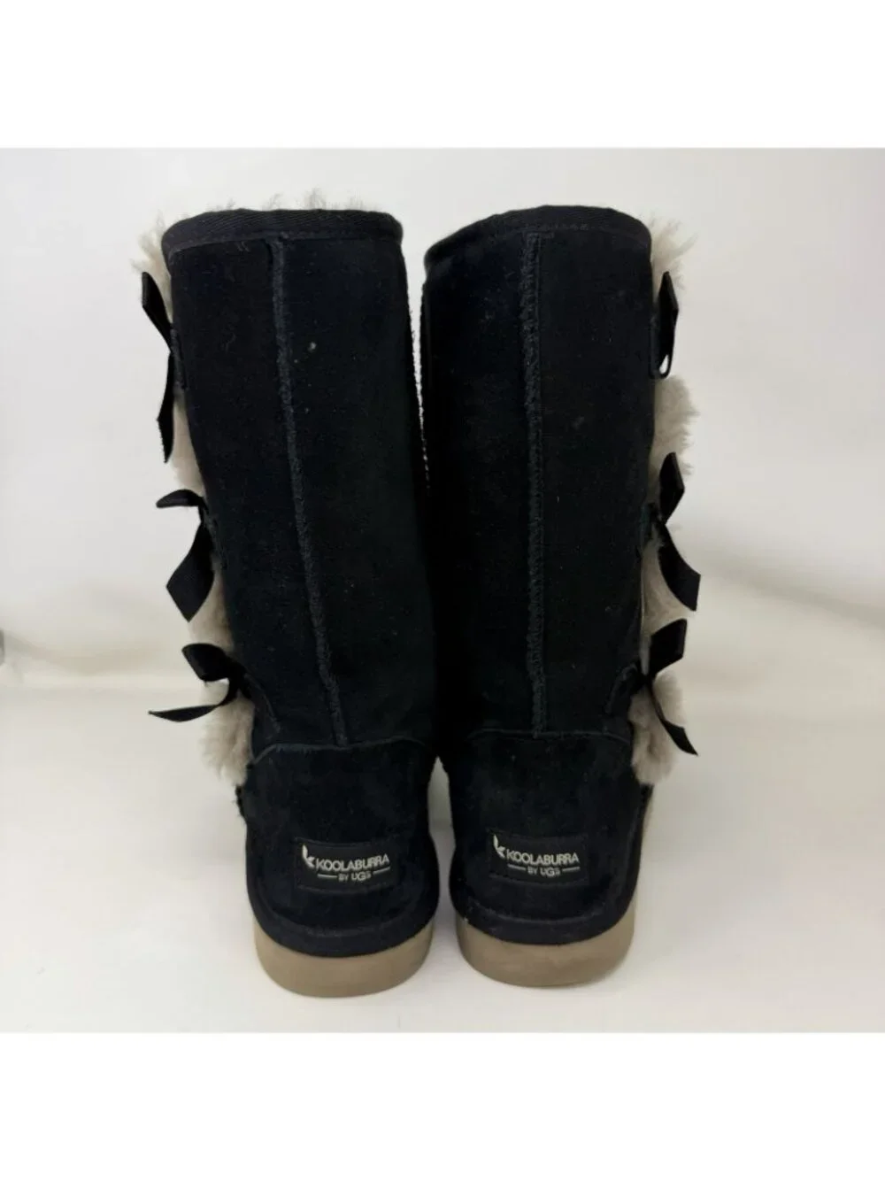 Koolaburra by UGG Victoria Tall Boots Black Women's Size US 8